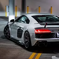 OEM Audi Sport LMS GT4 Carbon Fiber Side Blades for Audi R8 Gen 2 (2017–2023)