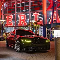 M5 CS Yellow DRL Upgrade – LCI F90 M5 / G30 5 Series (2021–2023 Laser Headlights)