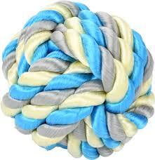 FERPLAST COTTON TEETHER BRAIDED BALL