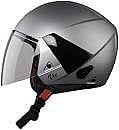 STEELBIRD SBH-5 TRIPLE NINE GLOSSY SILVER C/V 600MM