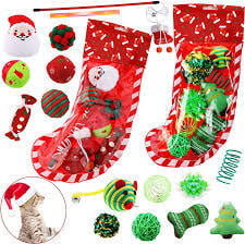 CHRISTMAS STOCKING CAT TOY GIFT SET CHRISTMAS STOCKING CAT TOY GIFT SET