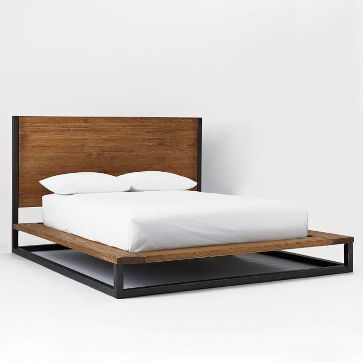 Budapest Industrial Platform Bed - King Size Budapest Industrial Platform Bed - King Size