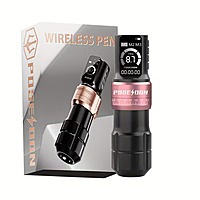 POSEIDON Multi-mode Adjustable OLED Wireless Tattoo Pen With