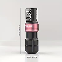 POSEIDON Multi-mode Adjustable OLED Wireless Tattoo Pen With
