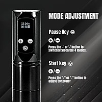 KVM 2 - 3,5 mm Stroke length wireless tattoo machine