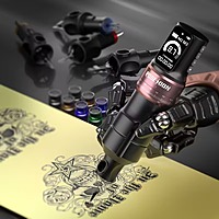 POSEIDON Multi-mode Adjustable OLED Wireless Tattoo Pen With