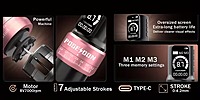 POSEIDON Multi-mode Adjustable OLED Wireless Tattoo Pen With