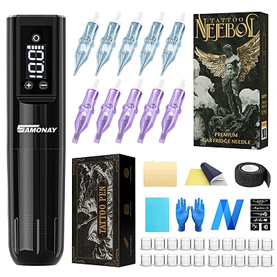 Neebol Samonay base tattoo kit 3.5mm stroke length wireless machine