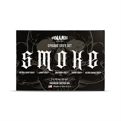 Smoke set Dynamic (5 Bottles Grey wash set)
