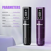 Neebol Samonay base tattoo kit 3.5mm stroke length wireless machine Neebol Samonay base tattoo kit 3.5mm stroke length wireless machine