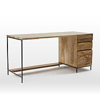 Oliver Three Drawer Study Desk Oliver Three Drawer Study Desk
