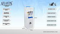 Infographic image of Atlantis Blue Hot and Cold water dispenser Infographic image of Atlantis Blue Hot and Cold water dispenser
