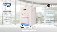 Infographic picture of Blue star countertop water dispenser-BWD3TTGA