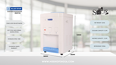 Infographic picture of Blue star countertop water dispenser-BWD3TTGA Infographic picture of Blue star countertop water dispenser-BWD3TTGA
