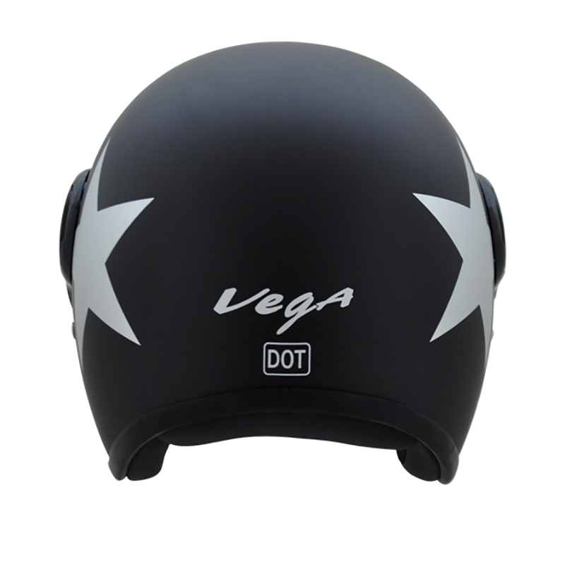 VEGA JET STAR DULL BLACK SILVER L