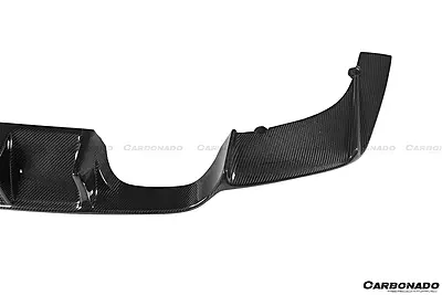 BMW M3 F80 & M4 F82 KNF Style Carbon Fiber Rear Diffuser with LED Light (2014–2020)