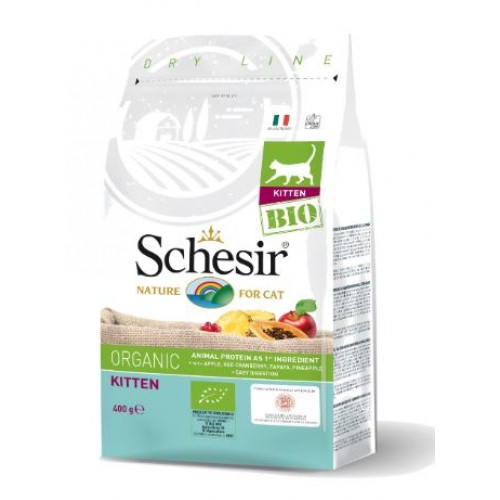 SCHESIR BIO ORGANIC KITTEN CAT 400G SCHESIR BIO ORGANIC KITTEN CAT 400G