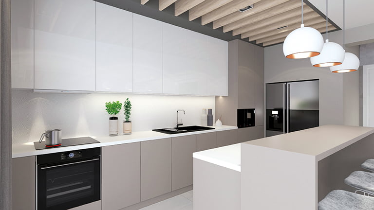 Kronospan Acrylic Gloss-Satin/18.3mm Panel/1 Side Acrylic