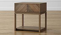 Chevron Bedside Table Chevron Bedside Table
