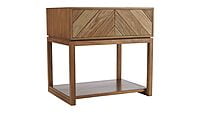 Chevron Bedside Table Chevron Bedside Table