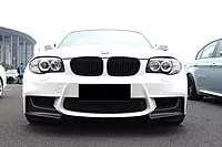 2008–2013 BMW 1M AF Style Carbon Fiber Front Lip Splitter
