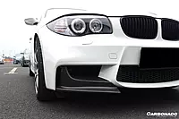 2008–2013 BMW 1M AF Style Carbon Fiber Front Lip Splitter