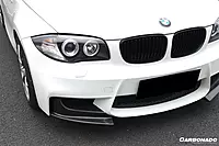 2008–2013 BMW 1M AF Style Carbon Fiber Front Lip Splitter