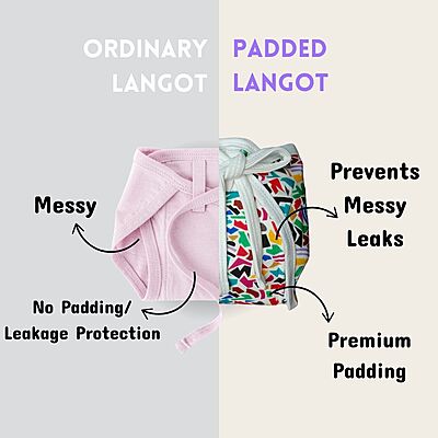 Newborn essentials Nappy/Langots Reusable Padded Nappies
