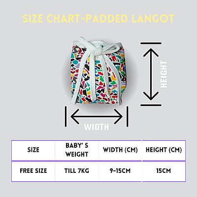 Newborn essentials Nappy/Langots Reusable Padded Nappies