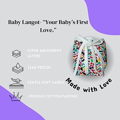 Newborn essentials Nappy/Langots Reusable Padded Nappies