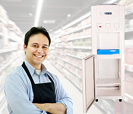 Blue Star BWD3FMRGA: A versatile water dispenser with a convenient cooling solution. Blue Star BWD3FMRGA: A versatile water dispenser with a convenient cooling solution.