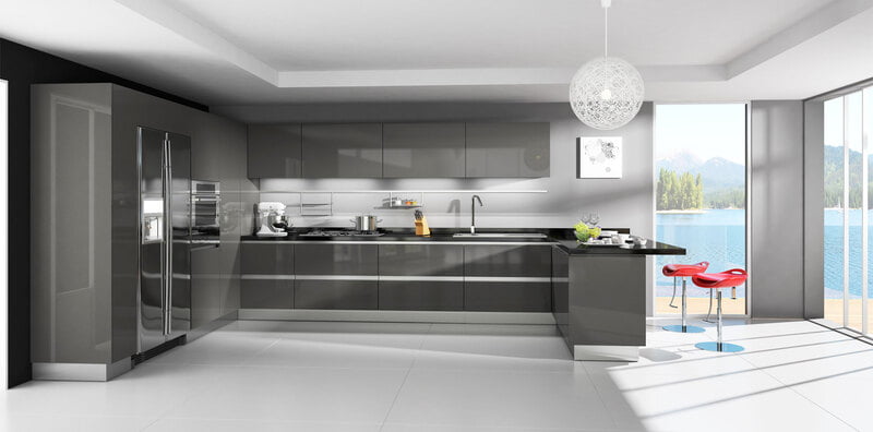 ONE SKIN PANELS-LAVA GREY/HIGH GLOSS/18MM