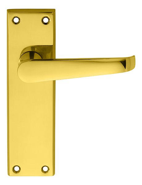 Carlisle Brass Victorian Lever on Backplate Handles