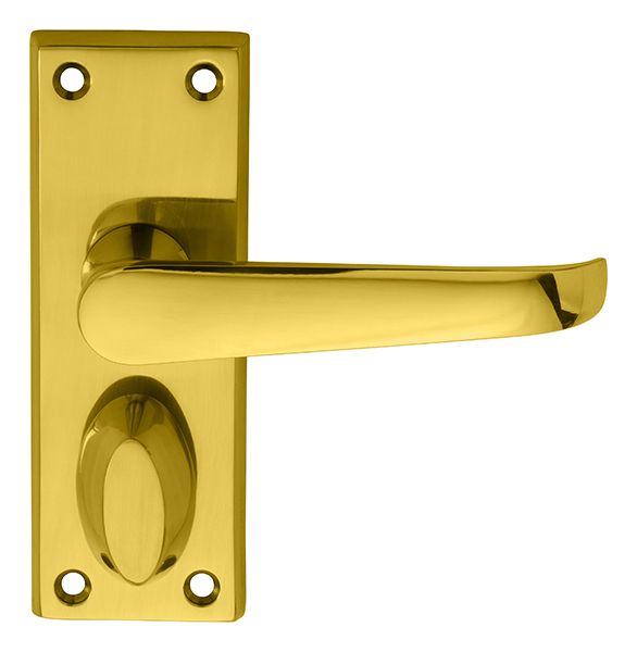 Carlisle Brass Victorian Lever on Backplate Handles