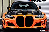 2021-UP BMW M3 G80 G81 BKSSII Style Front Bumper, Front Fender & Side Skirts Kit
