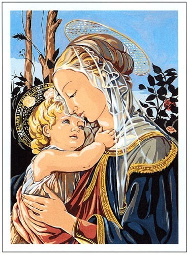 Mezzo Punto - Madonna di Botticelli, 4277 Mezzo Punto - Madonna di Botticelli, 4277