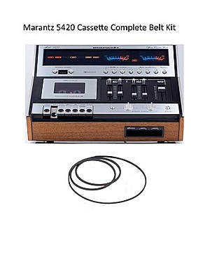Marantz 5420 Complete Cassette Belt kit