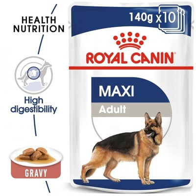 Royal Canin Wet Food SHN Maxi Adult 10x140G(pouches)