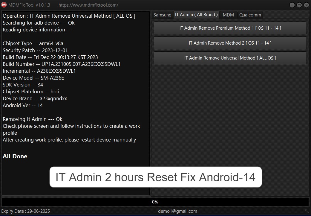 Mdm Fixtool Mdm Fixtool
