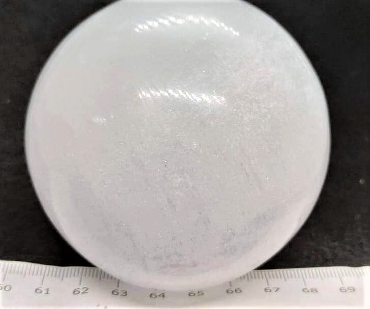 Medium Selenite Sphere (India) 75mm