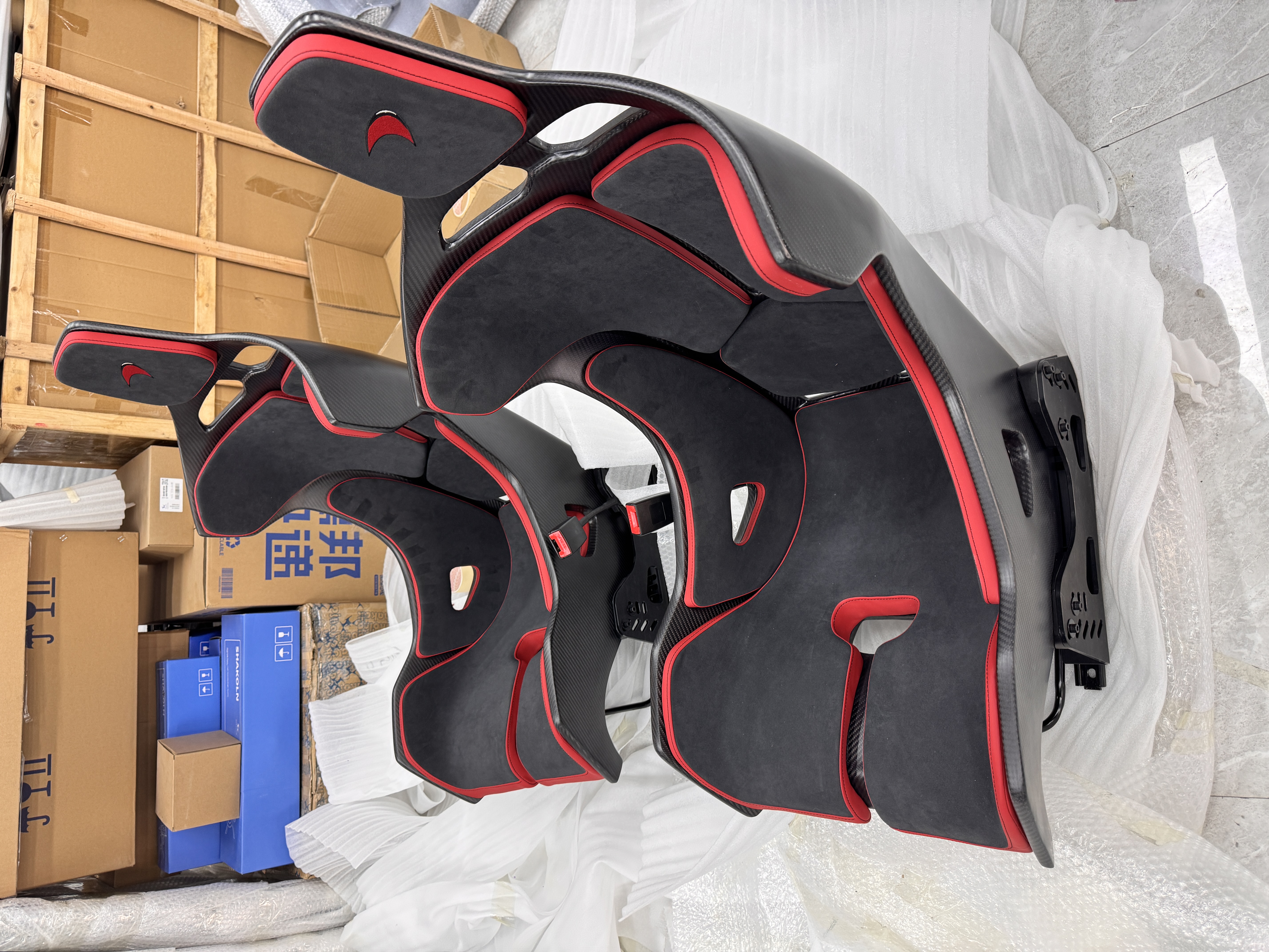 Original Carbon Fiber Bucket Seats for McLaren Senna