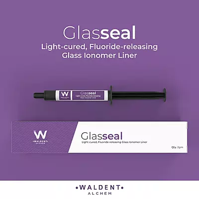 Waldent Glasseal Glass Ionomer Liner LC Waldent Glasseal Glass Ionomer Liner LC