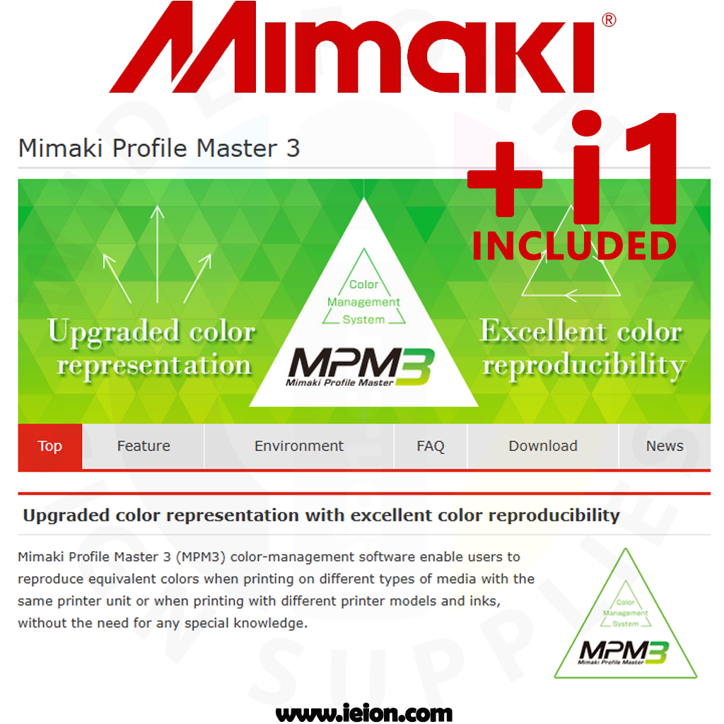 Mimaki Profile Master 3 (MPM3) + i1 - MPM3+i1 Mimaki Profile Master 3 (MPM3) + i1 - MPM3+i1