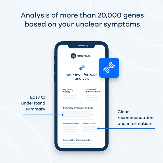 myLifeDNA™ Genomic testing for certainty about your symptoms myLifeDNA™ Genomic testing for certainty about your symptoms