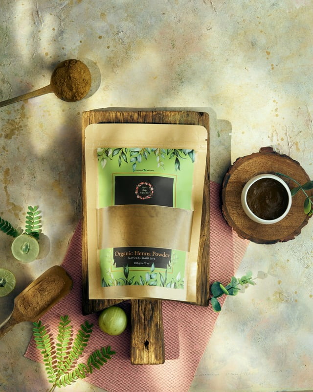 Organic Henna Powder 200g Organic Henna Powder 200g