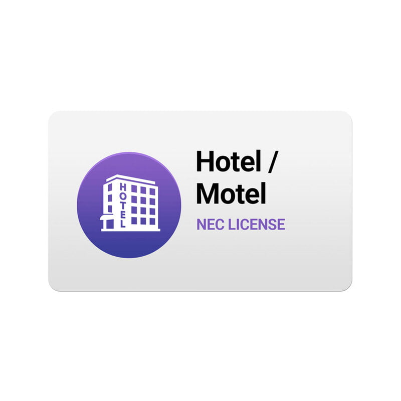 Hotel and Motel License Hotel and Motel License