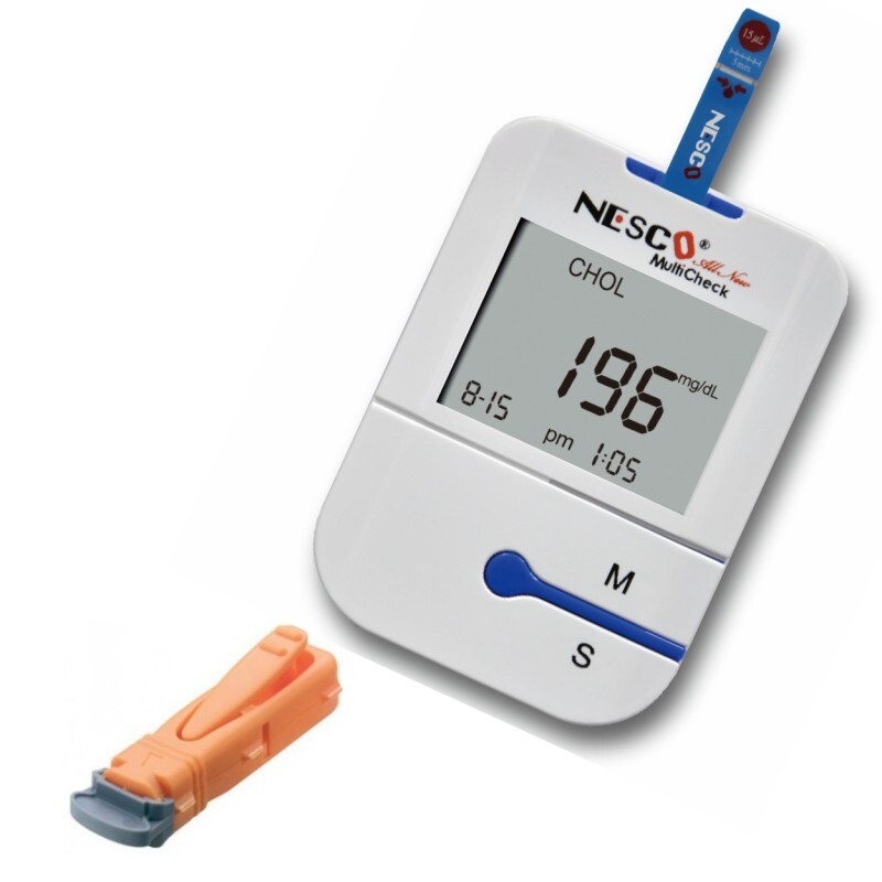 NESCO NW-07 MultiCheck Meter – Hemoglobin/Cholesterol/Glucose