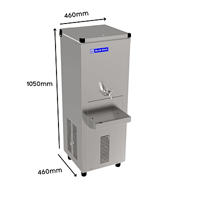 Dimension of Blue Star Storage Water Cooler SWC series-SWC1515SS Dimension of Blue Star Storage Water Cooler SWC series-SWC1515SS