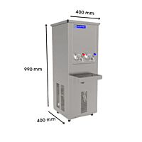 Small office water cooler with warm and cold water Small office water cooler with warm and cold water