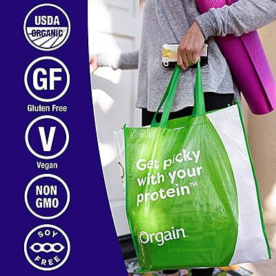 Orgain Organic Vanilla Bean Workout Protein 2.74lbs Orgain Organic Vanilla Bean Workout Protein 2.74lbs